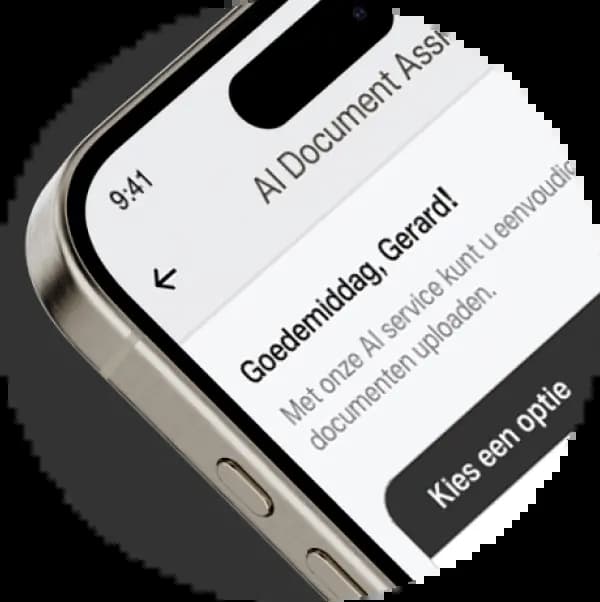 Scherm met AI Document Assistent van The Law Firm voor automatisch juridische documentenbeheer en analyse