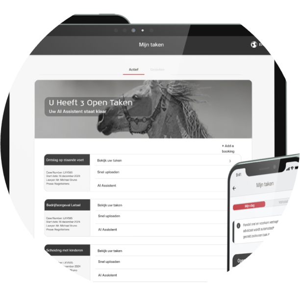 Binnen 24 uur: Dossier gestart, geen tijdverlies